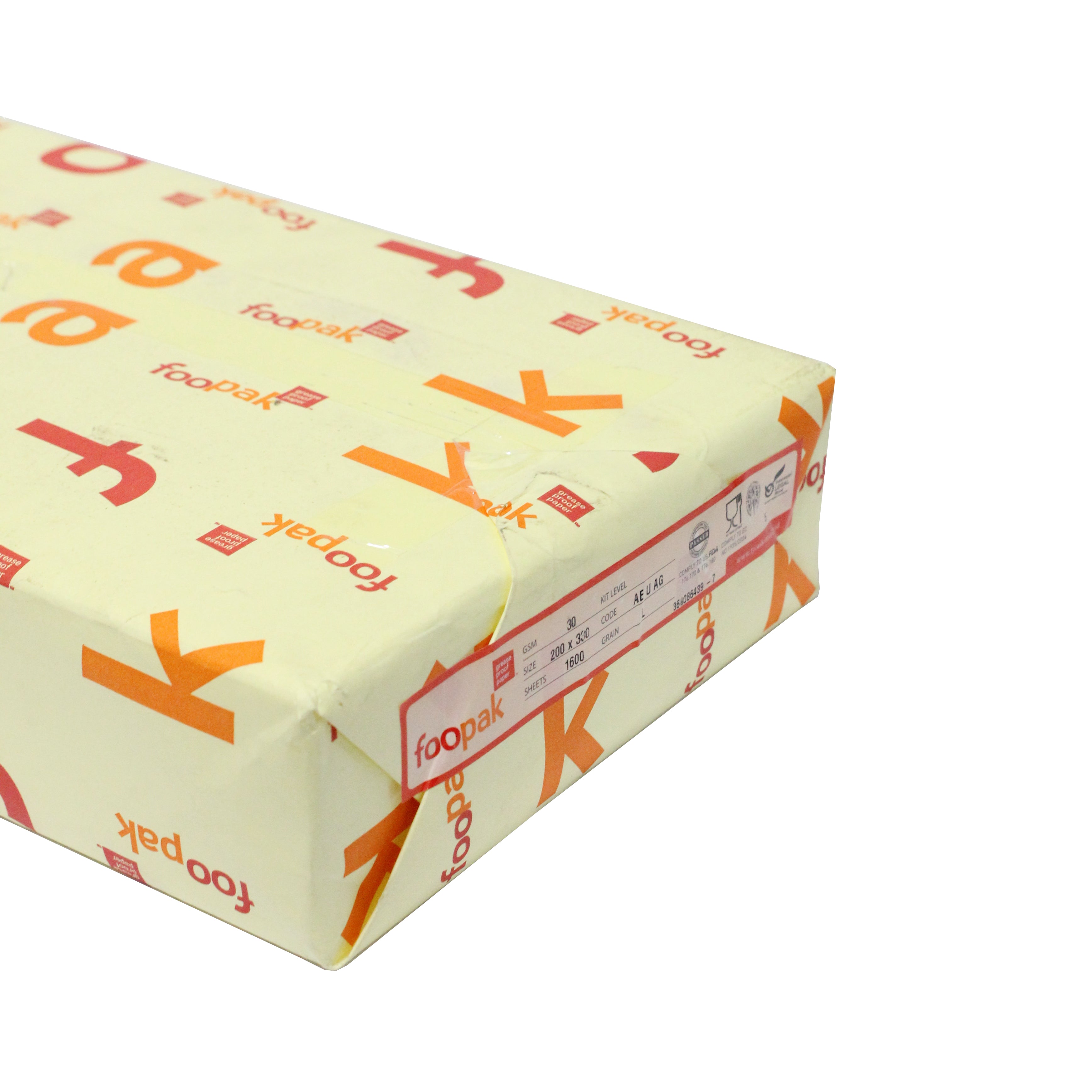 Grease Proof Paper 30GSM 200mm x 330mm