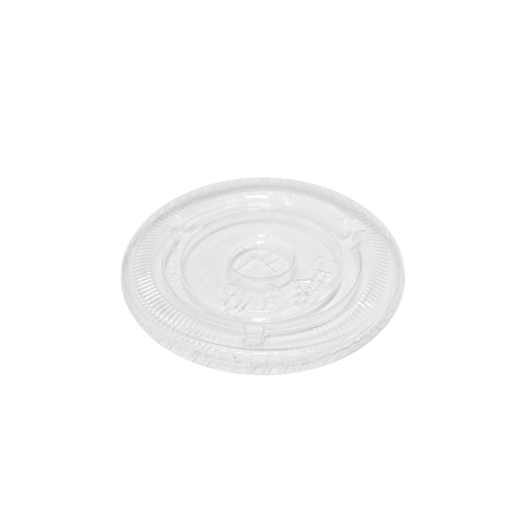 Clear Pet Straw Slotted Lid