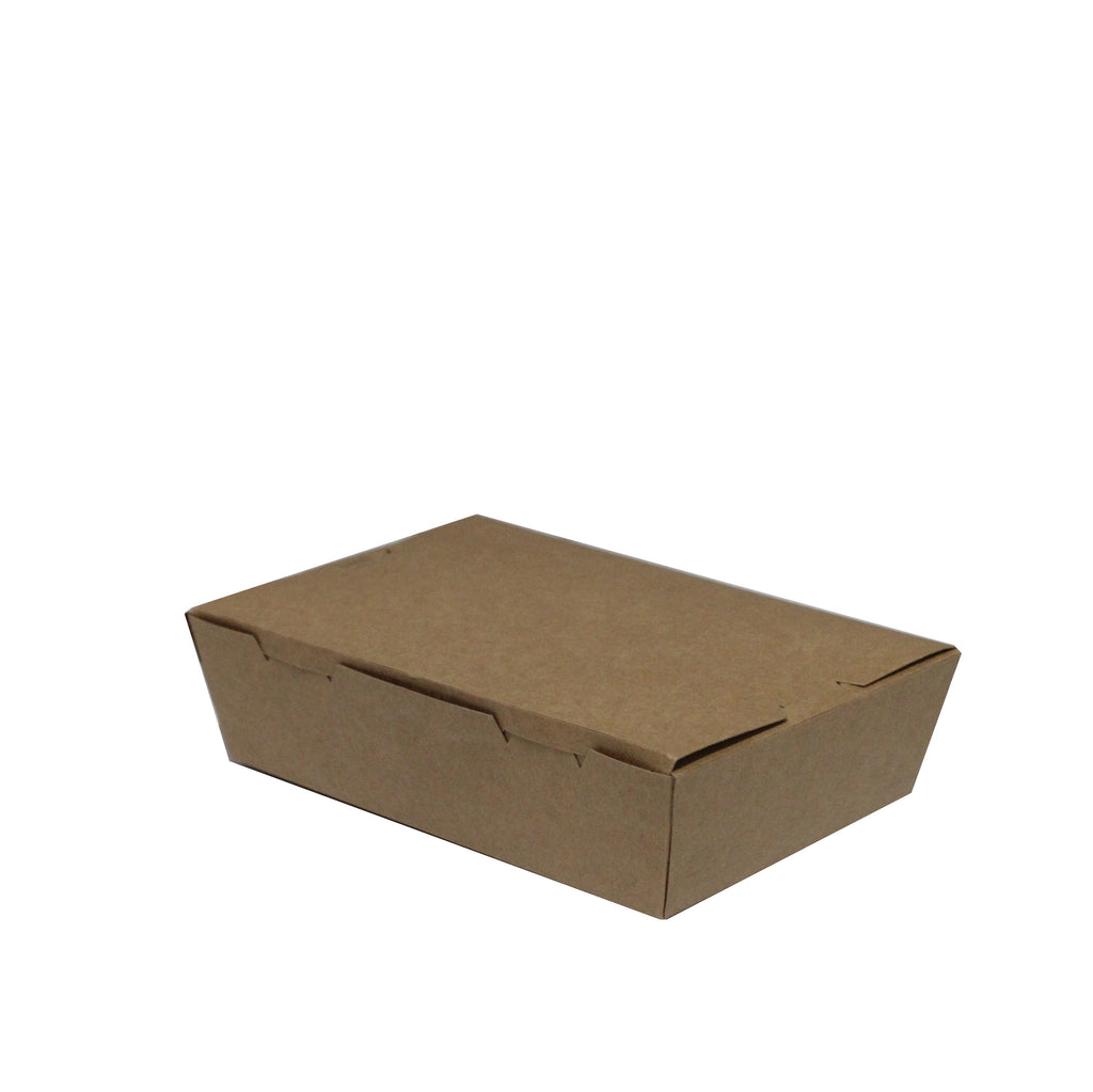 Brown Kraft Lunch Box 1100ml