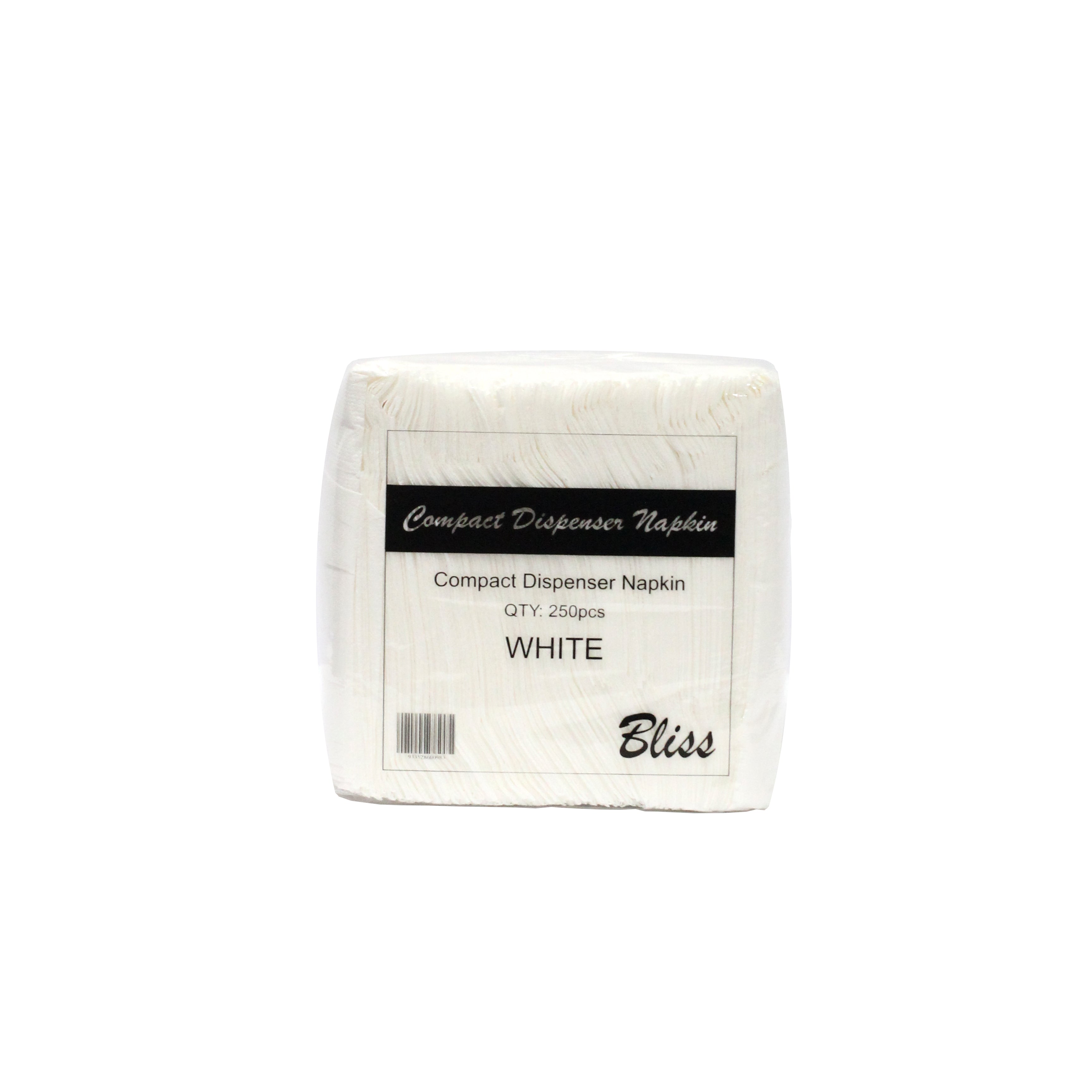 Compact Fold Dispenser Napkin White
