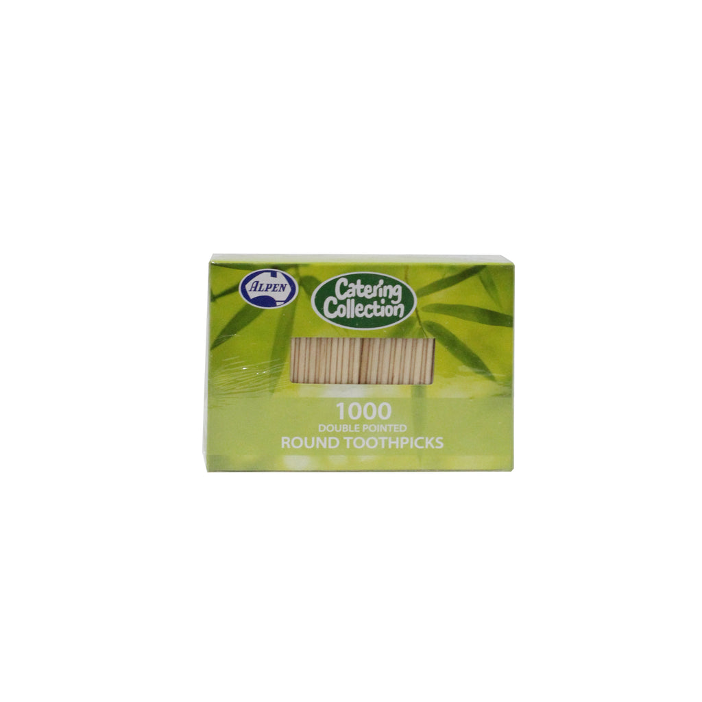 Double Pointed Round Toothpicks