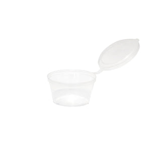 Sauce Container with Hinged Lid 70ml