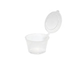 Sauce Container With Hinged Lid 100ml