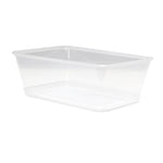 Clear Rectangular G900 Takeaway Container