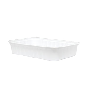 Freezer Grade Rectangular T500 Takeaway Container White